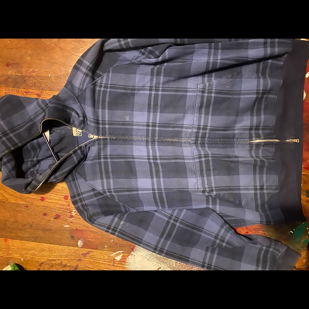 Flannel Bape Hoodie